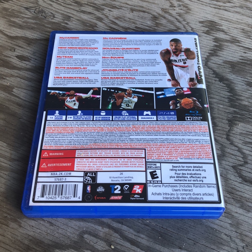 PS4 - NBA 2K 21 - Picture 2 of 3
